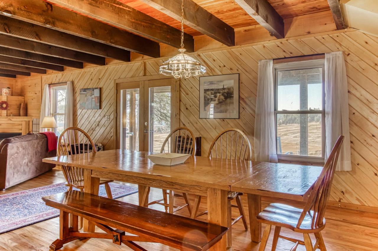 Split Pine Cabin พาโกซาสปริงส์ ภายนอก รูปภาพ