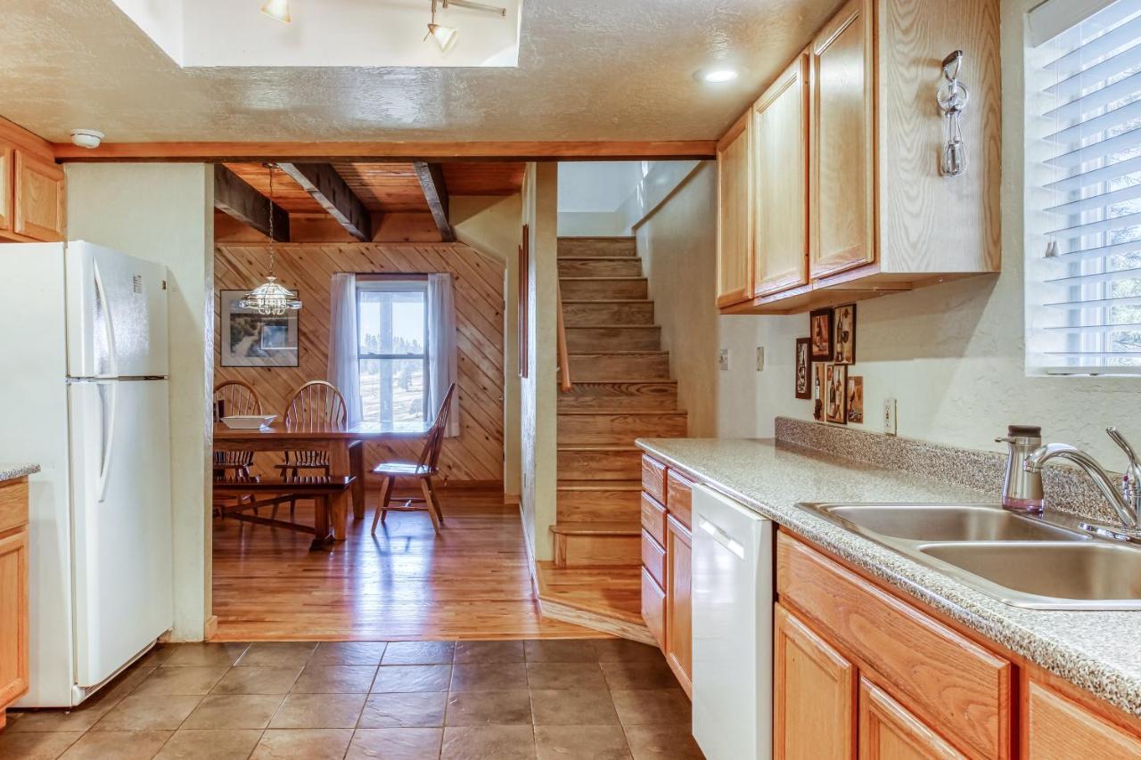 Split Pine Cabin พาโกซาสปริงส์ ภายนอก รูปภาพ